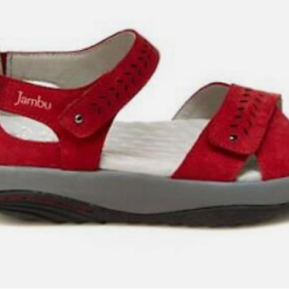Super adorable suede jambu sandals never worn super comfortable walk all day